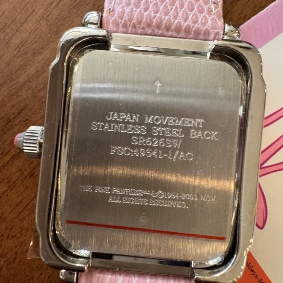 MGM Pink Panther Watch with Tin - Picture 8 of 9